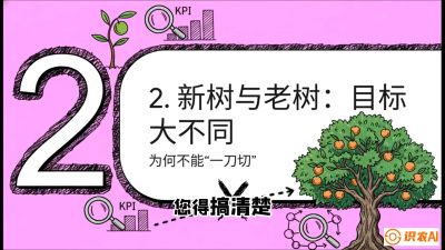 第3节：【春肥策略】开春底肥：新树&ldquo;扩版图&rdquo;，老树&ldquo;点引擎&rdquo;，课程：《柑橘底肥&ldquo;翻身账&rdquo;：从改土到高产的实战全书》