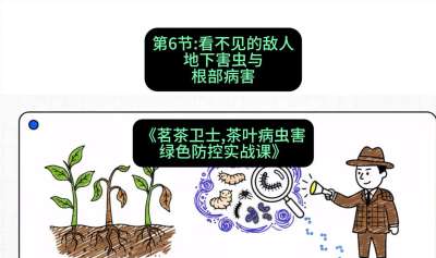 第06节：看不见的敌人&mdash;&mdash;地下害虫与根部病害，课程：《茗茶卫士&mdash;&mdash;茶叶病虫害绿色防控实战课》#识农AI